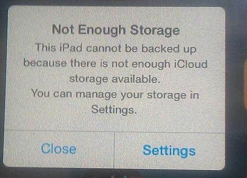 notenoughstorage什么意思，not enough storage space to allocate！