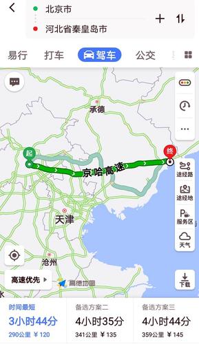 北京秦皇岛？北京到秦皇岛多少公里？