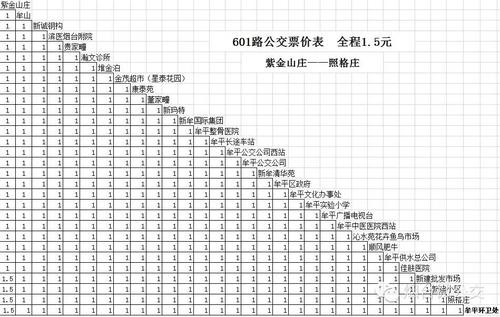 公交车价格，公交车价格表怎么看？