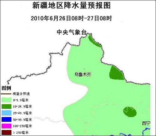 为什么新疆不常下雨，新疆为什么降雨量少！